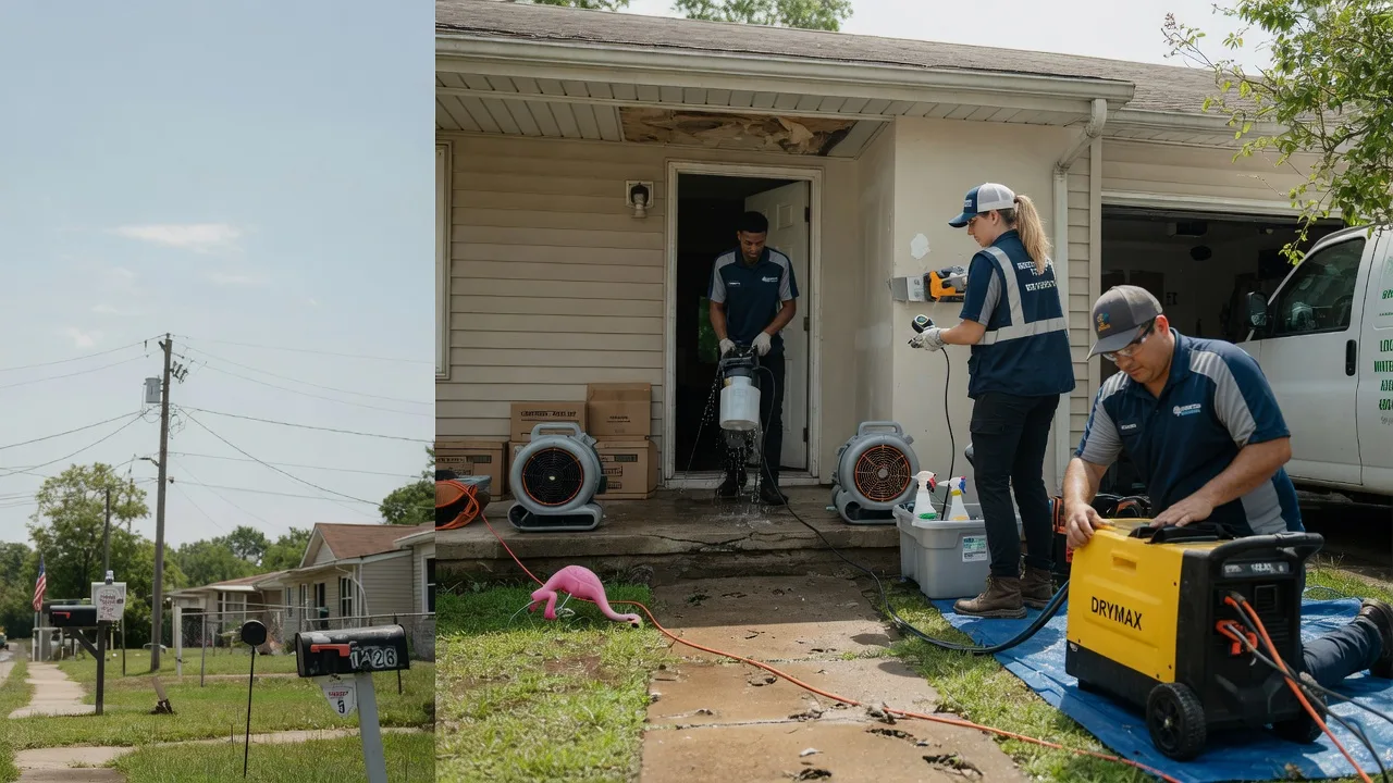 Storm Damage Water Removal in Springville, TN near me